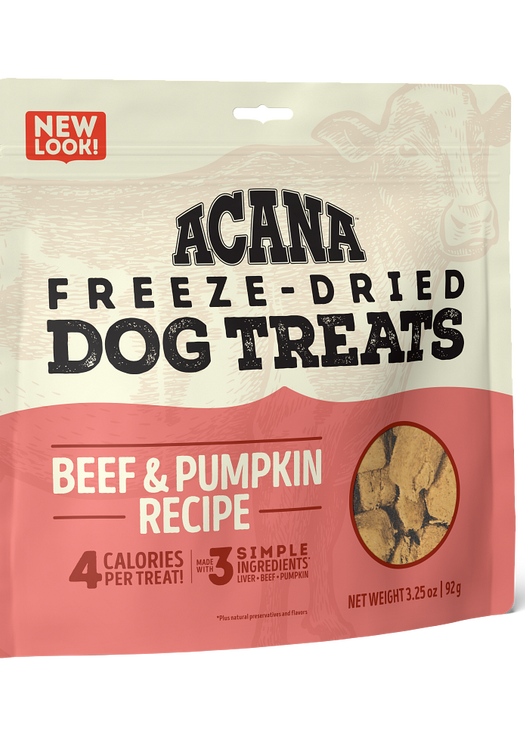 Beef & Pumpkin Freeze-Dried Treats